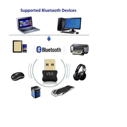 Adaptador E Receptor USB Bluetooth 5.0