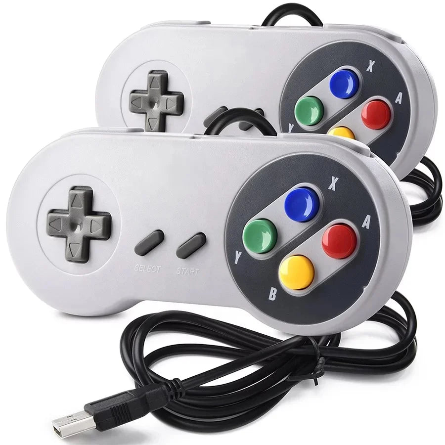 Controle Para Pc Super Snes Usb, Notebook, Video Games Retro